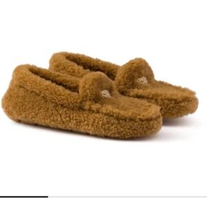 Prada Shearling Moccasins